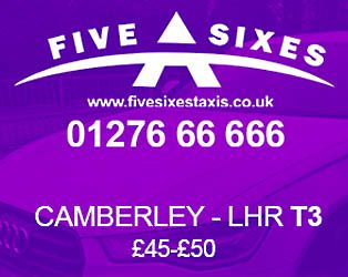 Camberley Taxis and Airport Transfers Taxi Discount Offer