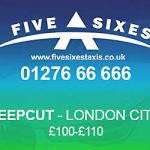 Deepcut to London City Airport Taxi Rate