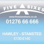 Hawley to Stansted Airport Taxi Fare