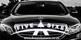 Mercedes S Class taxi vehicle in Camberley