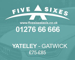 Yateley to Gatwick Taxi Fare